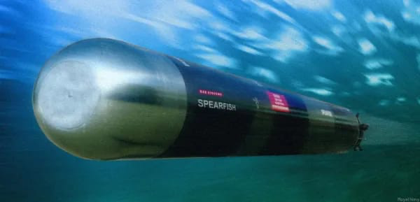 A spearfish torpedo